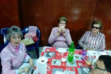 Almuerzo navideño de la AV Cristo de Telde